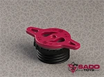 Air Flow Control Red-Black small Air Flow Control Red-Black small