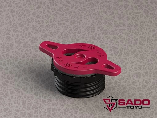 Air Flow Control Red-Black