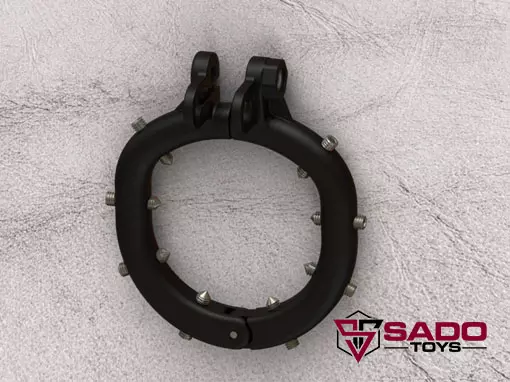 Spiked Base Ring Front Spiked Base Ring Front