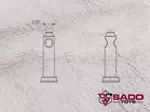 Padlock Pin drawing small Padlock Pin drawing small