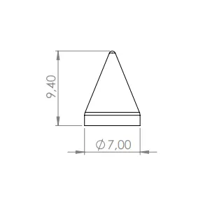 Standar spikes - Dimensions