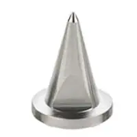 Extremely sharp spikes steel color